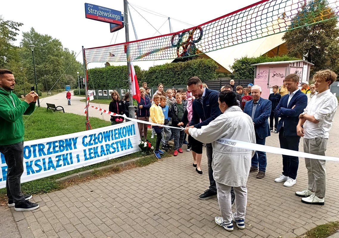 Otwarcie alei Włodzimierza Strzyżewskiego