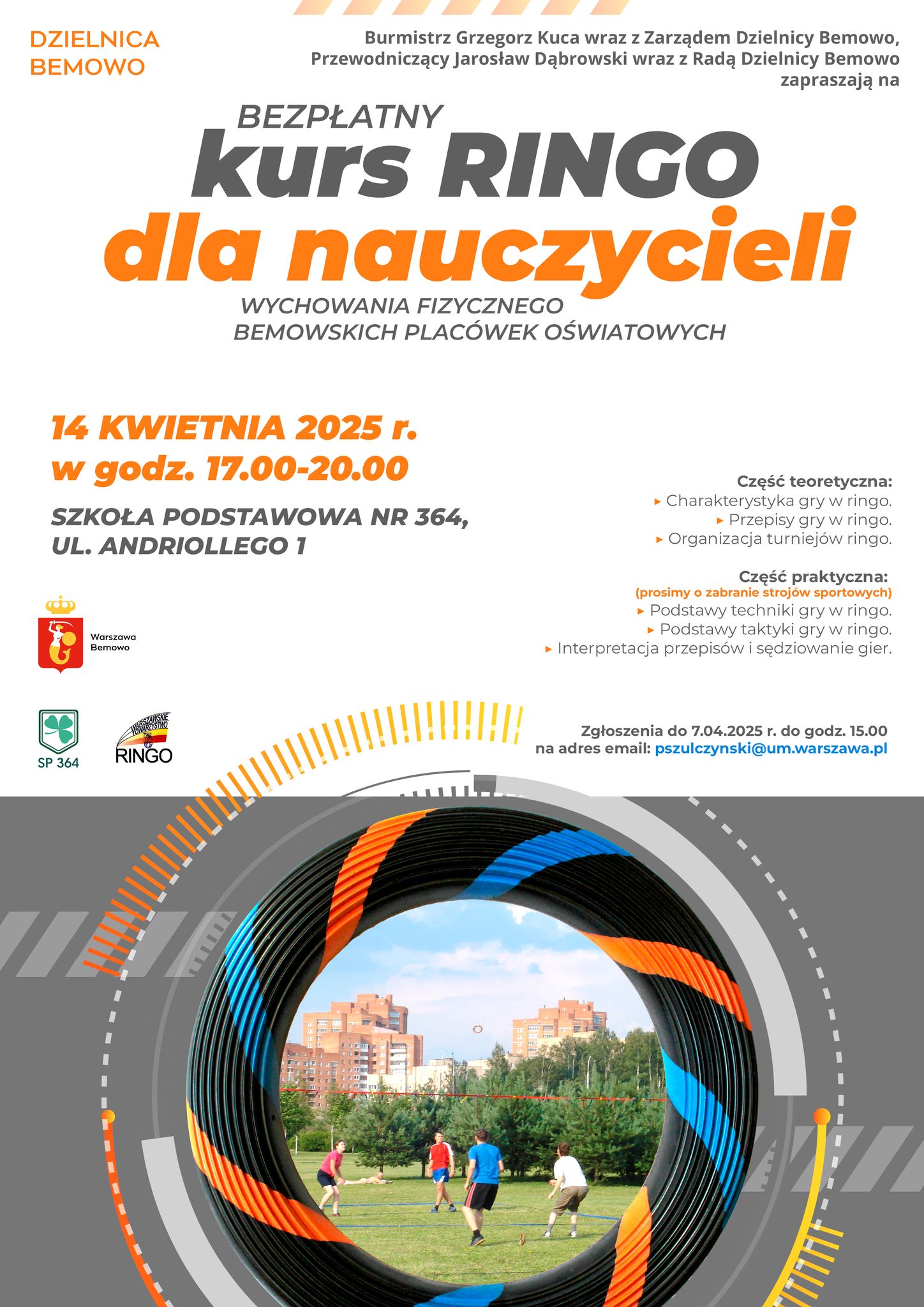 Bezpłatny kurs 'Podstawy techniki i taktyki gry w ringo'